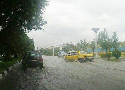 بارش باران چهارمحال و بختیاری را فرا گرفت