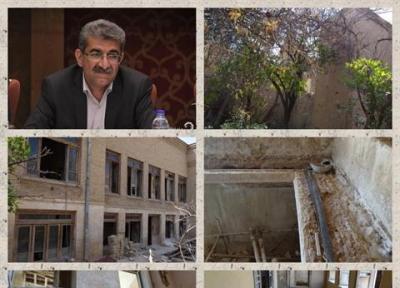 تنها خانه تاریخی و ثبتی داراب در دست مرمت