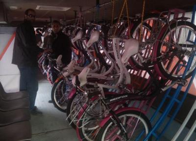 افتتاح نخستین ایستگاه سیار دوچرخه امانت کشور در نیشابور