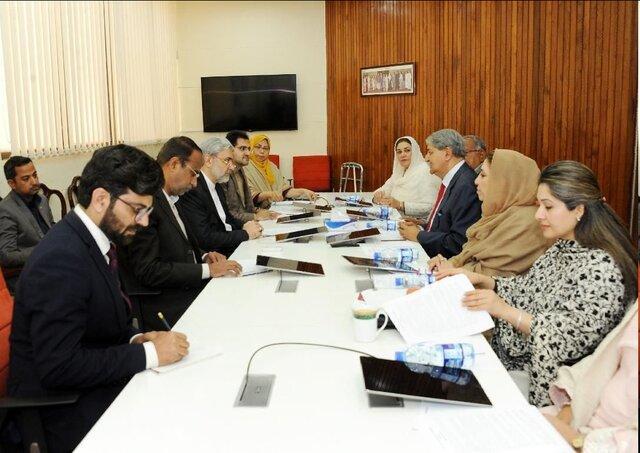 ملاقات سفیر ایران با تعدادی از اعضاء گروه دوستی پارلمانی ایران و پاکستان