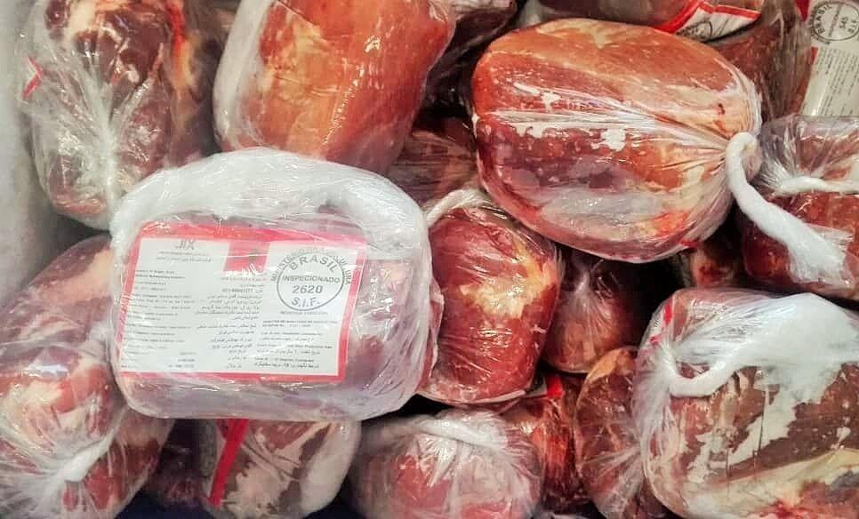 خبرنگاران چین واردات گوشت منجمد از برزیل را تعلیق کرد