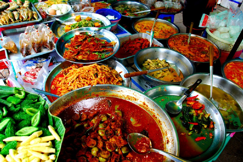 غذای تایلندی غذاهای تایلندی خوشمزه